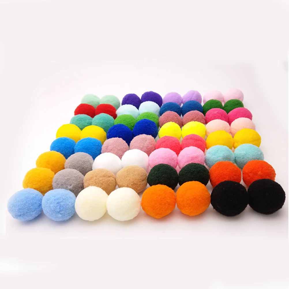 

Pom Ballspoms Diy Crafts Colorful Fluffy Felt Plush Mini Multicolor Fauxfuzzy Banneryarn Garland Bracelet Charm Finding Earring