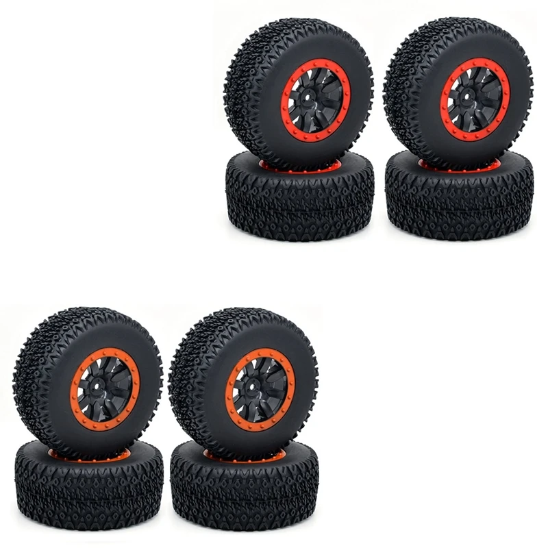 

4 шт. колесные шины для внедорожника 1/10 RC Traxxas Slash VKAR 10SC ZD