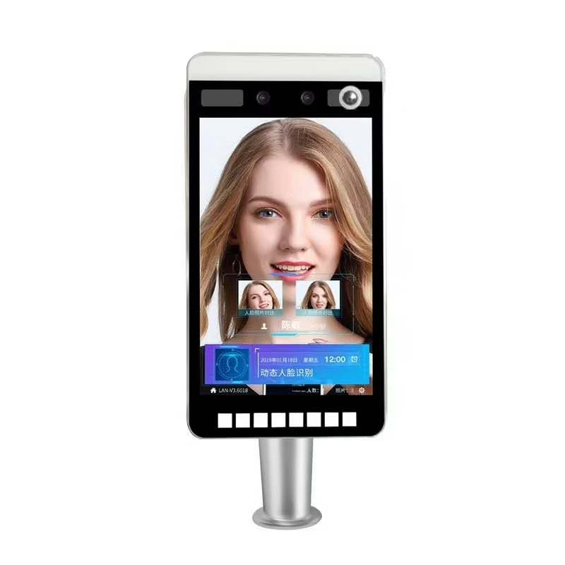 

Face Recognition Thermal Camera for Body Measurement Intelligent Machine Remote Access Control