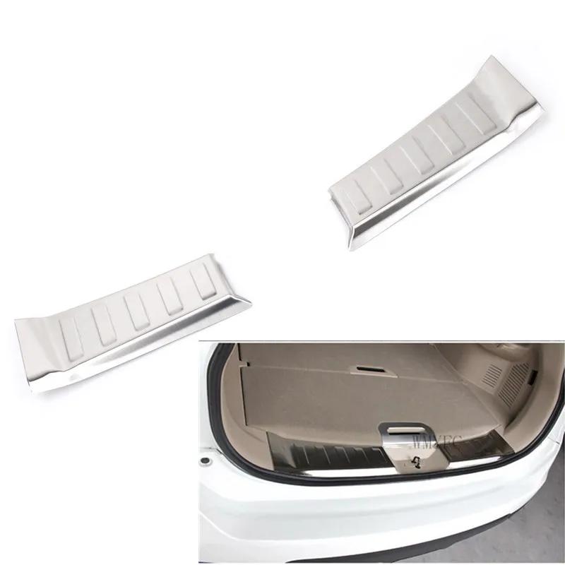 

Аксессуары для Nissan X-Trail X Trail T32 Rogue 2014 -2019, накладка на ногу заднего бампера, защитная Накладка на порог багажника