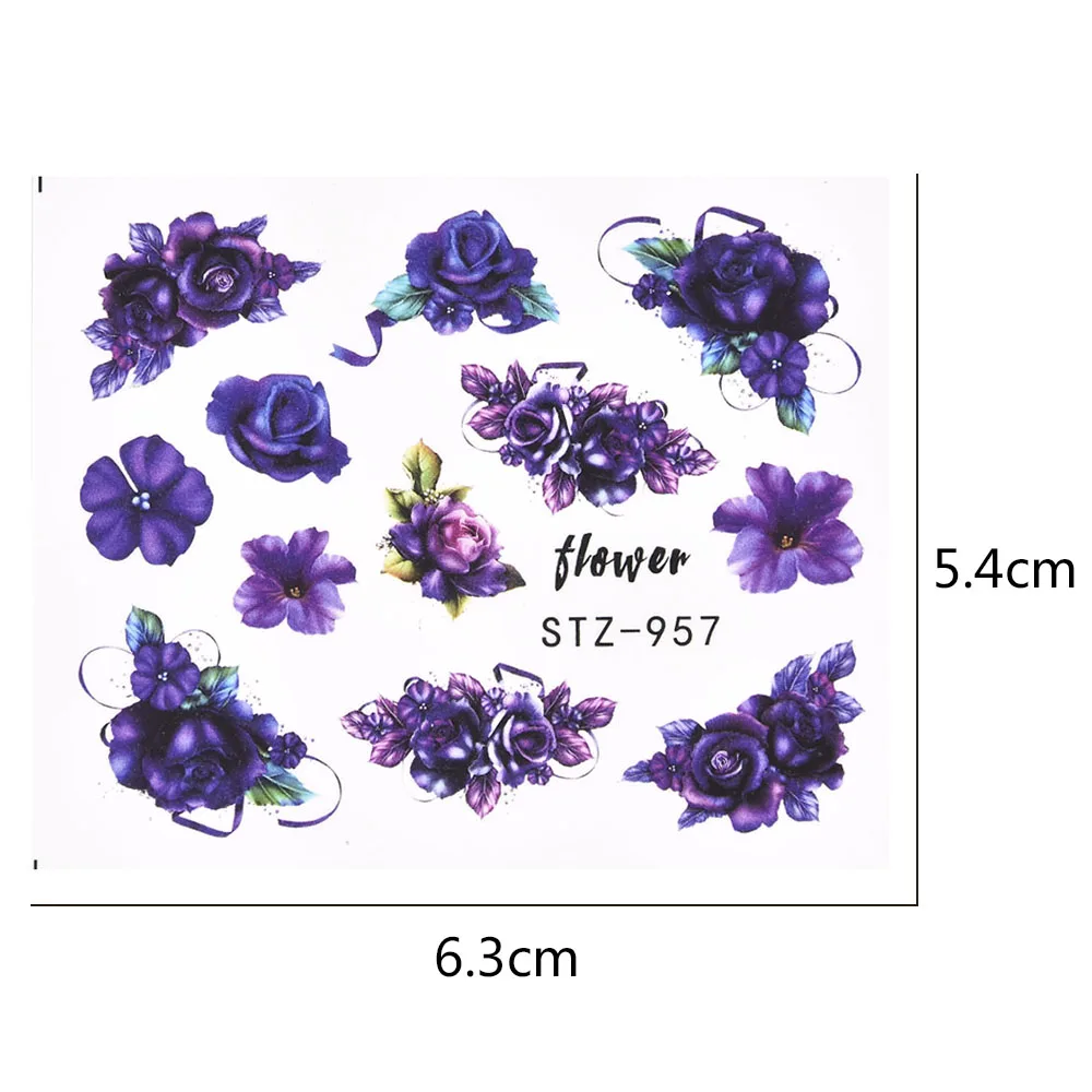 Наклейки для ногтей переводные наклейки маникюра 1 шт. | Красота и здоровье