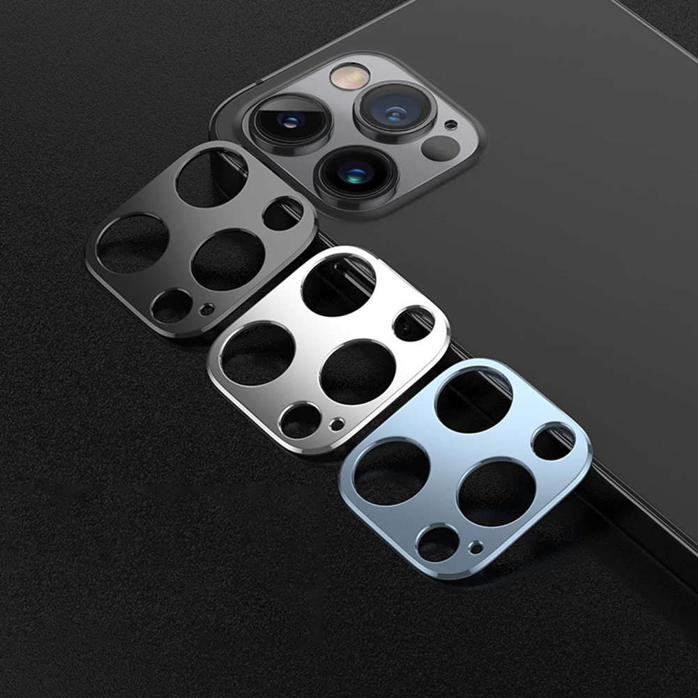 

Металлический защитный чехол для камеры телефона iPhone 13 Pro/Pro Max, задняя крышка для объектива камеры, защитный чехол для экрана IPhone 13 Pro