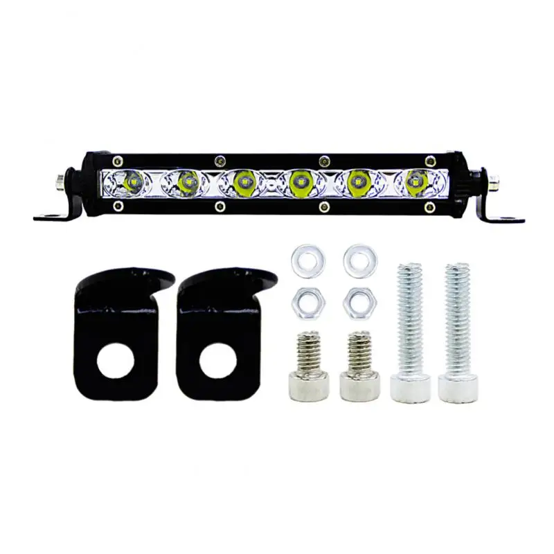 

NEW 7inch One Rows LED Light 30w 6000k 6000LM Bright Modified Off-road Lights Roof Light Bar IP68 Waterproof Intense LED Chips