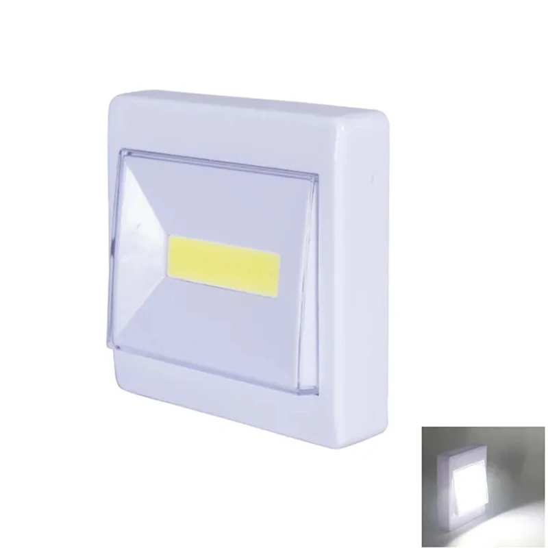 

Household High-quality Battery-powered Switch Night Light Press To Open Night Lamp for Bedside Corridor Stairs Toilet