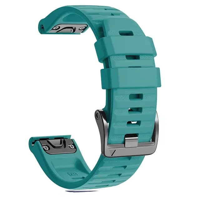 

26MM Quick Release EasyFit Silicone Watch Wrist Band Strap For Garmin Fenix 6 6X Pro Fenix5 5X 3HR 935 945 Wristband Bracelet