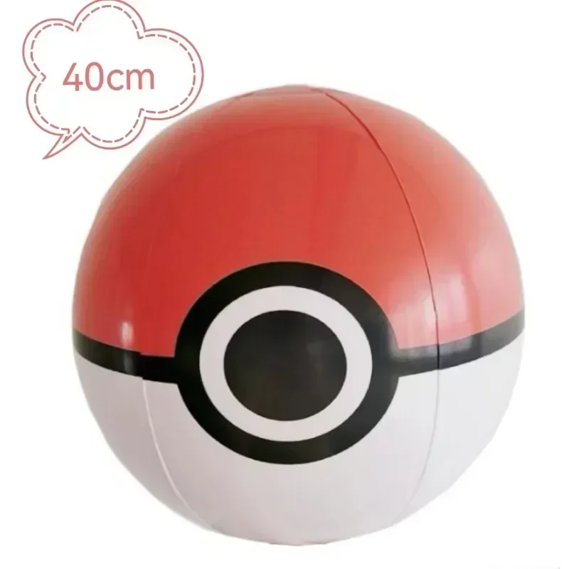 Надувной мяч с изображением покемонов пляжный аэрогрированные пляжные мячи из