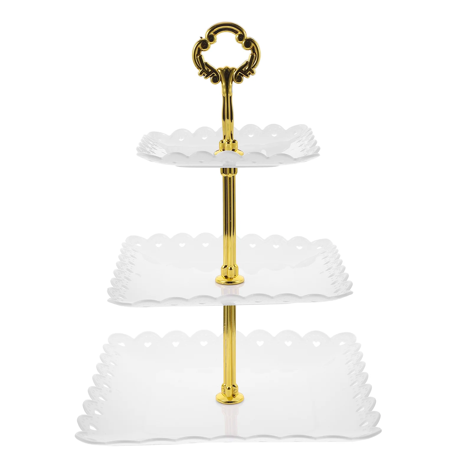 

Stand Tray Cupcake Serving Cake Wedding Platter Appetizer Nut Snack Dessert Tier Rustic Bowl Pastry Plates Candy Holdertiered