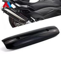 for yamaha t max530 tmax500 tmax 500 530 2012 2013 2014 2015 2016 version 4 types black motorcycle exhaust pipe cover cowl t max
