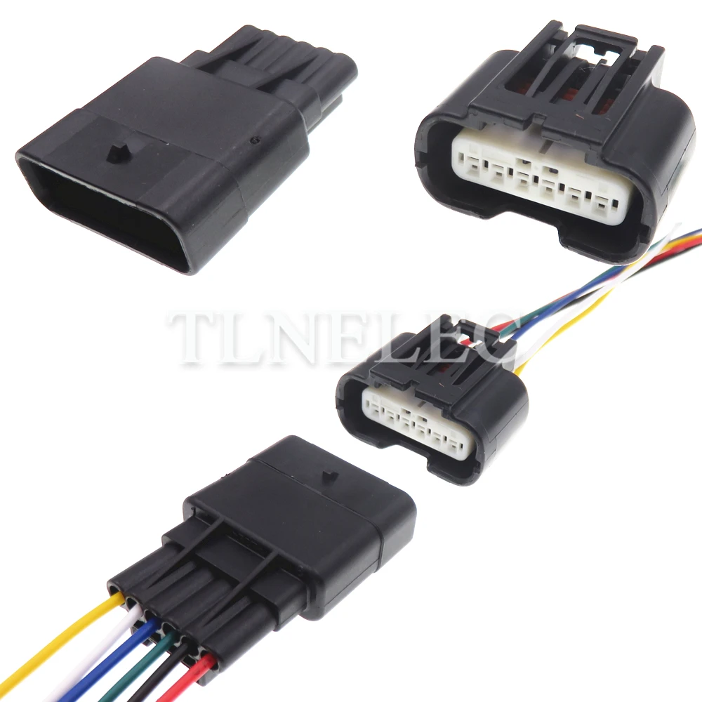 

6 контактов, Автомобильный штекер, гнездо, жгут проводов, гнездо с проводами, автомобильная педаль акселератора, водонепроницаемые разъемы ...