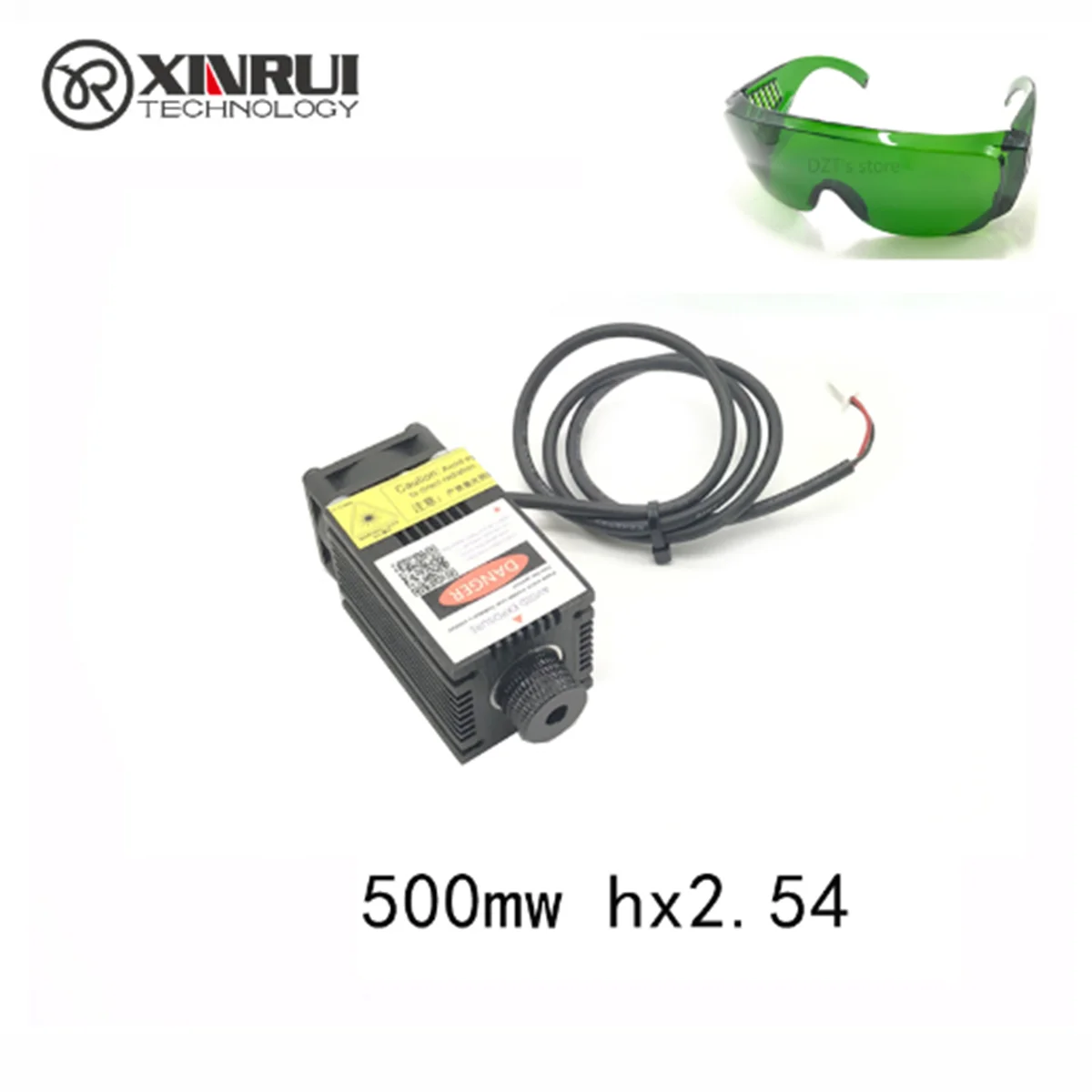 

Лазерная головка 500 МВт 405NM 12В CNC лазерная гравировка фокусировки модуль Синий Фиолетовый комплектующие для самостоятельной сборки TTL контроль лазерной трубки диода + очки