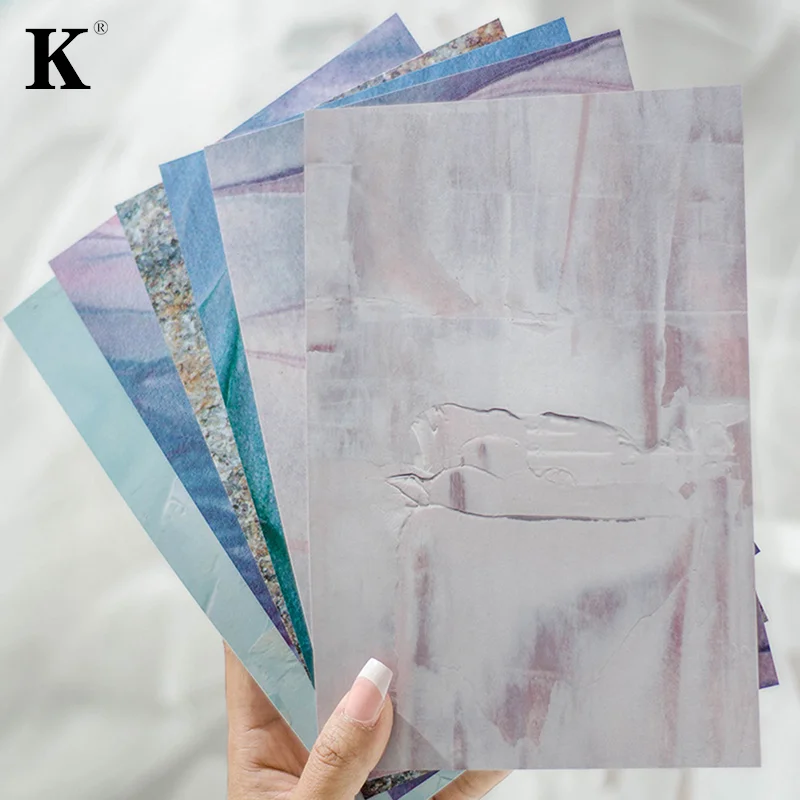 

5pcs Japanese Style Nail Art Photo Props Marble Background Paper Nail Work Display Board random