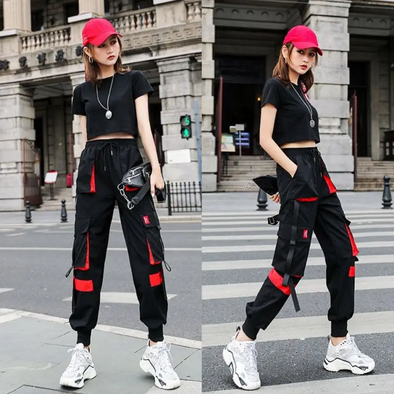 Брюки женские спортивные в готическом стиле