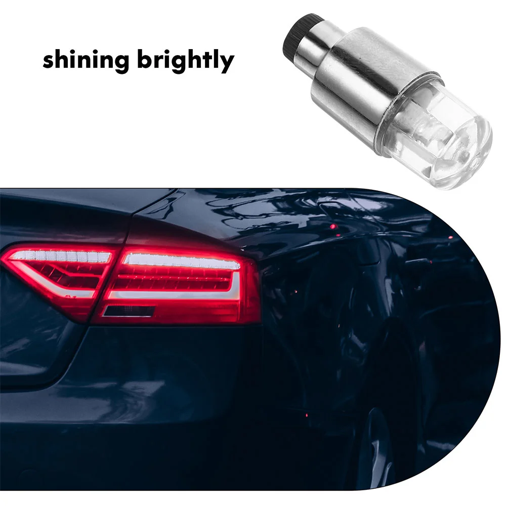 4 шт. светильник для шин велосипедный фонарь крышка клапана светильники из