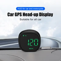 car hud head up display gps on board computer digital head up display auto speedmeter speed smart alarm reminder for all car