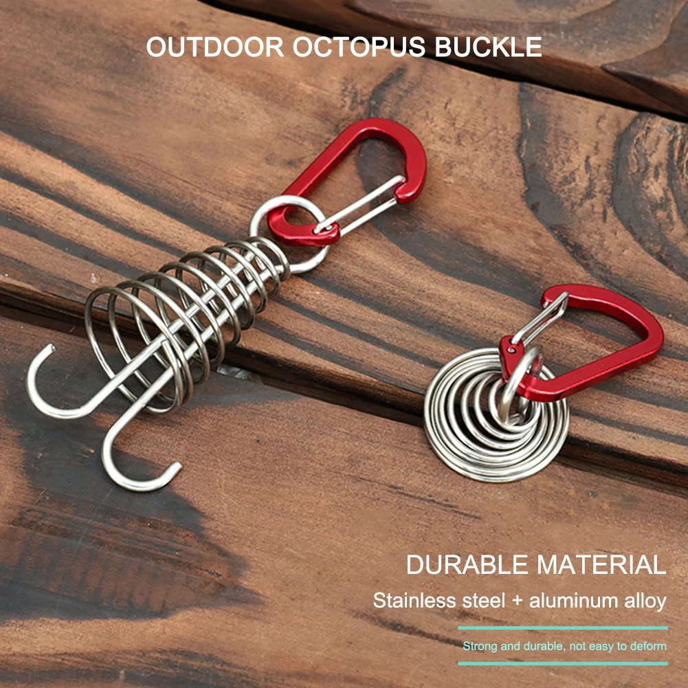 

Портативные ветрозащитные колышки для палатки из нержавеющей стали, уличные планки, напольный тент, круглая головка, фиксированный крючок, ...