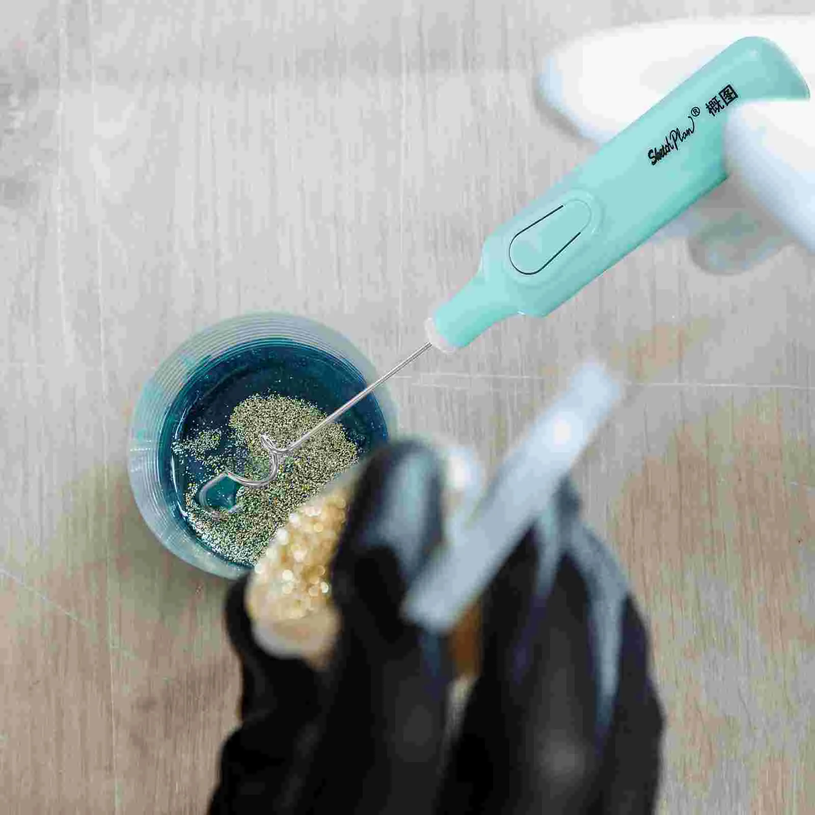 Shaker Gouache Mixer Portable Pigment Pigments Fast Stir Device Painting Color Blender Stirring Tool