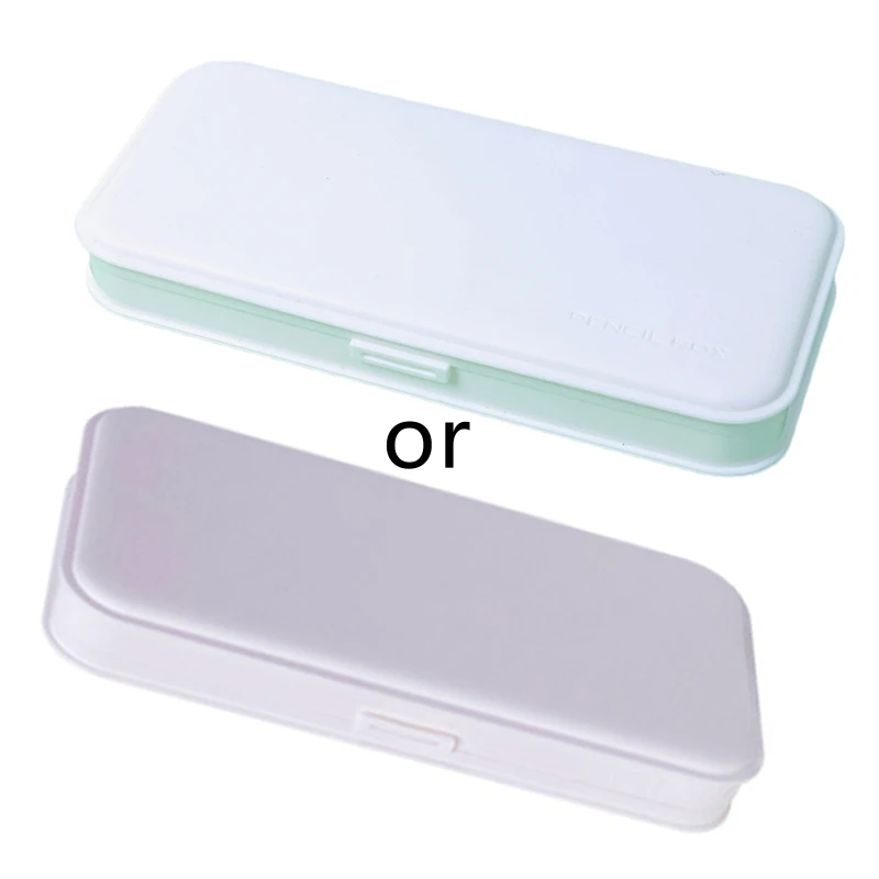 Box Mini Cosmetics Organizer Storage Box Frosted Pp Plastic Pencil Pen Storage Box