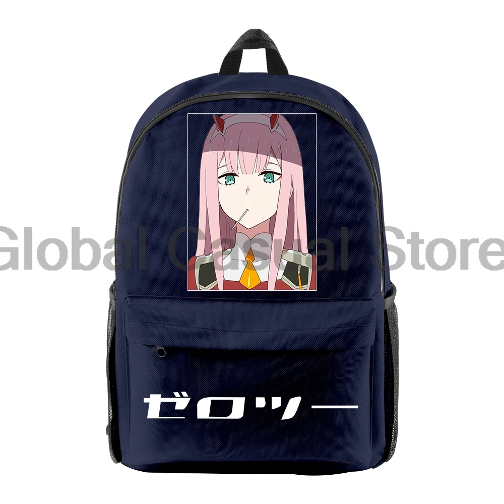 Женский и мужской рюкзак в стиле аниме Zero Two