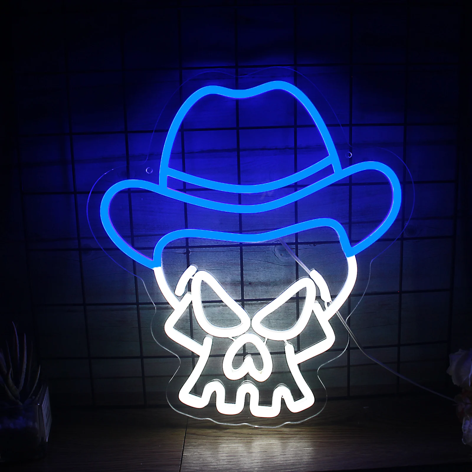 

Неоновая вывеска в виде курительного черепа с питанием от USB для декора комнаты, неоновая настенная вывеска с регулируемой яркостью, яркая неоновая табличка для детской комнаты, бара, клуба, мужской пещеры