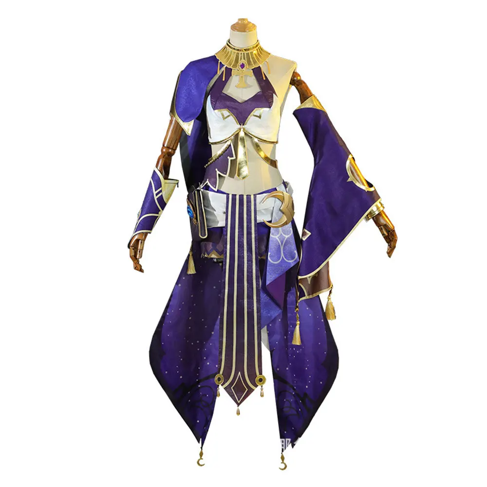 

Genshin Impact Candace Cosplay Costume Uniform Outfits Halloween Carnival Suit