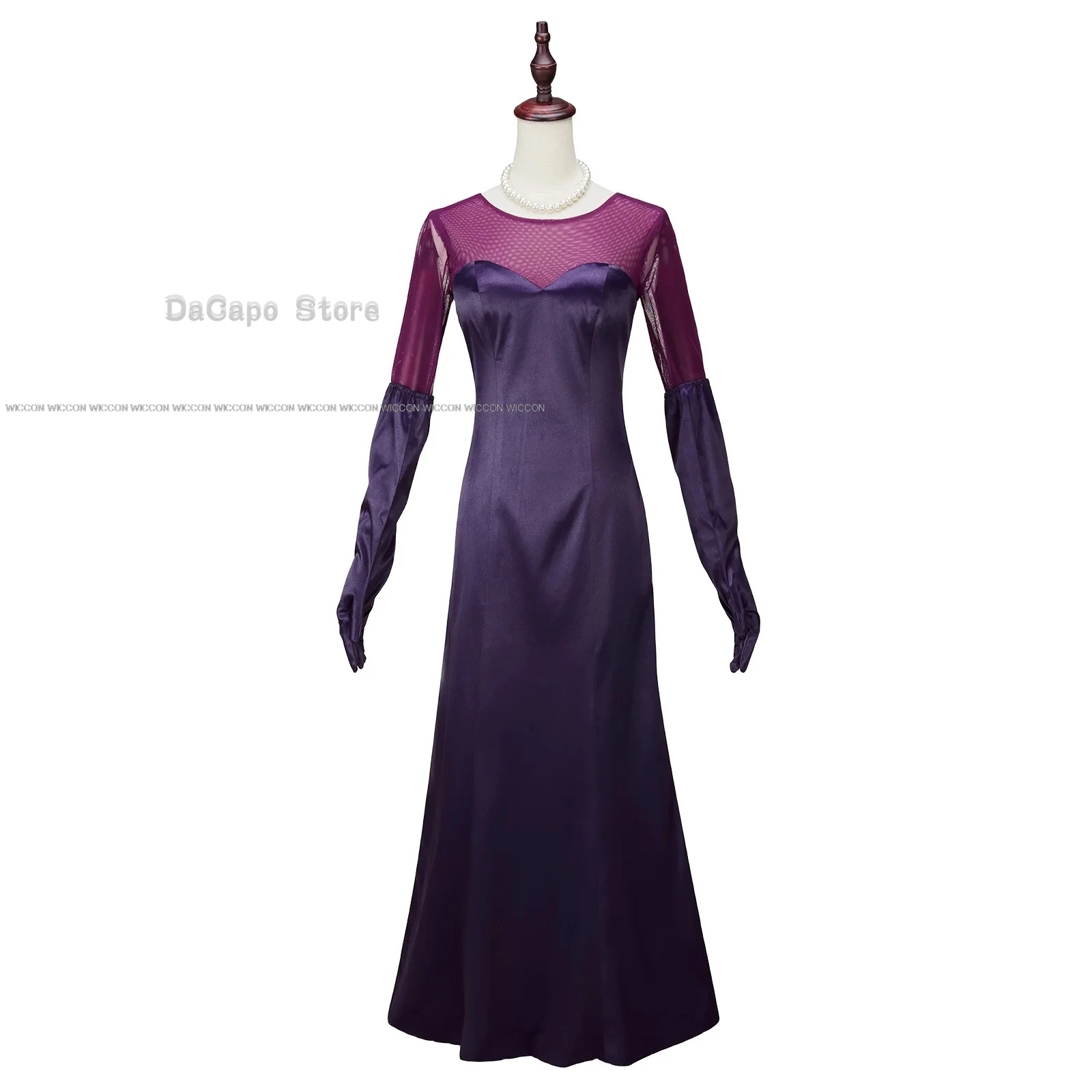 Вечернее платье для косплея Lilith из аниме хамбин парик Демон рога первый женский