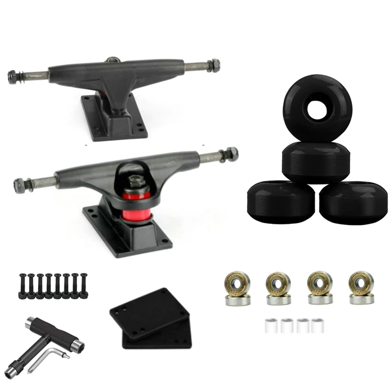 

Скейтборд, Лонгборд А, колеса 52x32 мм, 5-дюймовые грузовики для скейтборда и инструменты для скейтборда, аксессуары для скейтборда