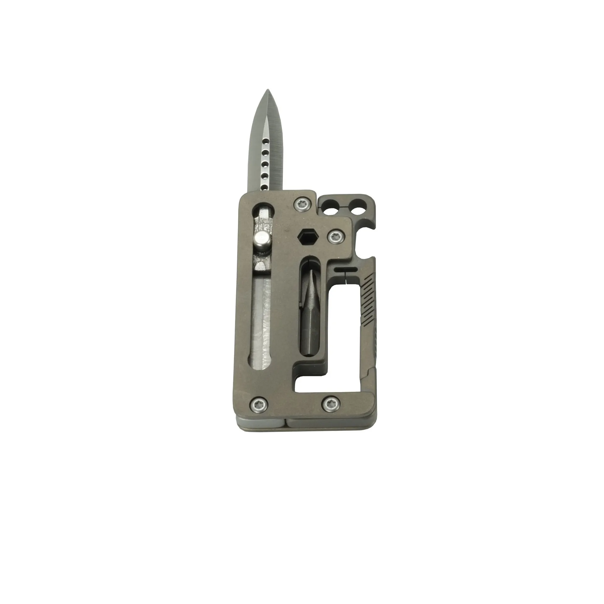 Уличные гаджеты для кемпинга Edc Titanium многофункциональный брелок ключей
