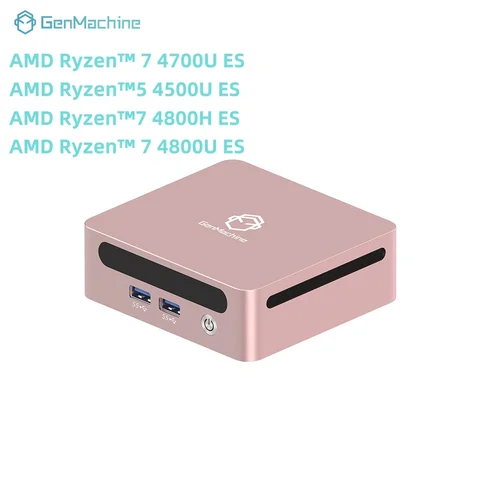GenMachine Мини-ПК Ren4000 ES Windows 11
