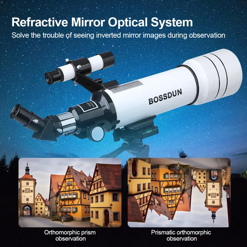 

333X профессиональные астрономические телескопы для детей для обзора Вселенной Луны звезд глубокого космоса Монокуляр лучший подарок