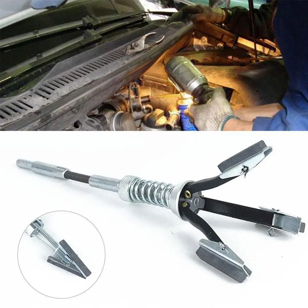 

Flexible Shaft Honing 51-177mm Three-jaw Cylinder Sander Inner Diameter Grinder Steel Car Engine Brake Cylinder Bore Hone Tool