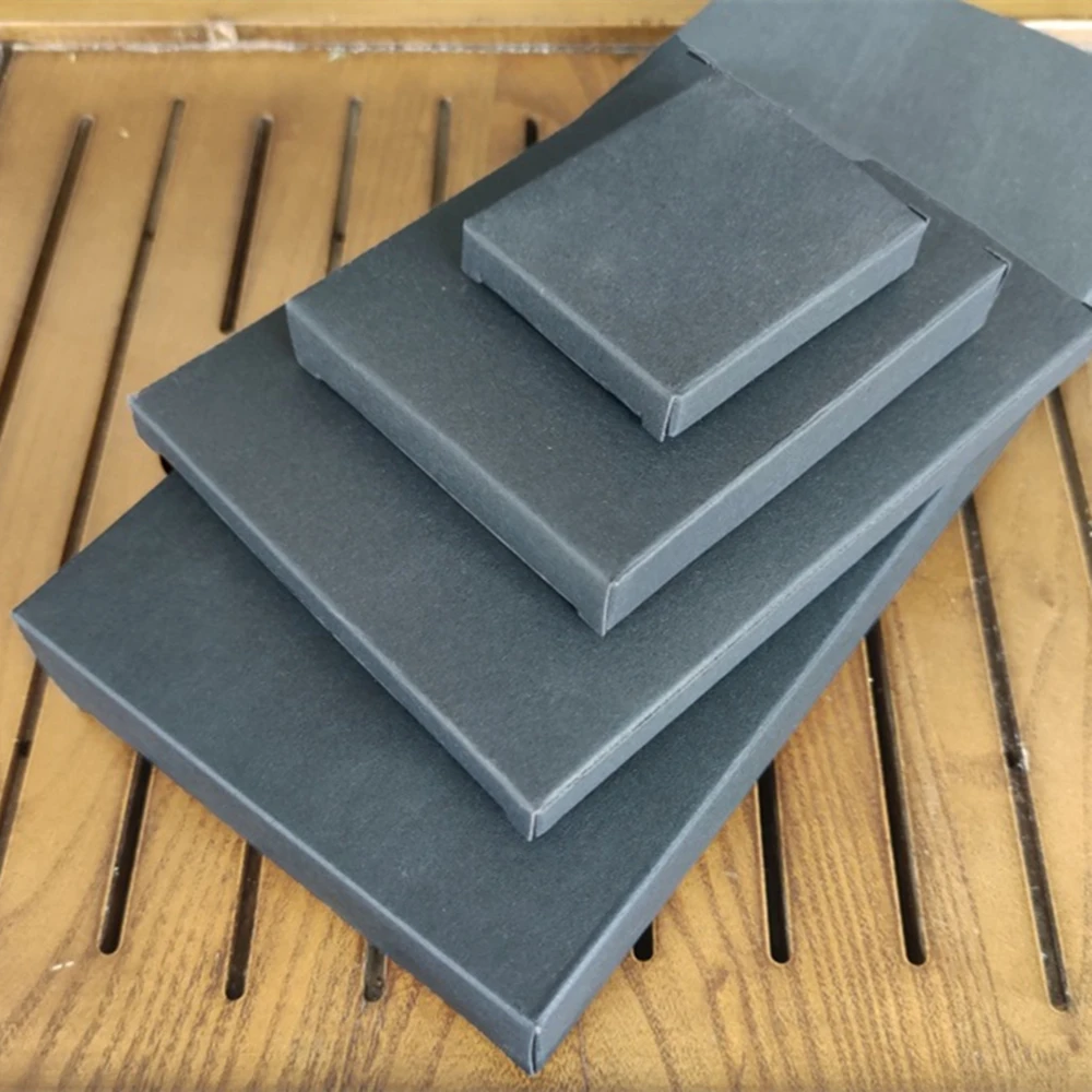 50 шт./лот черная плоская бумага складное мыло ручной работы альбом сделай сам