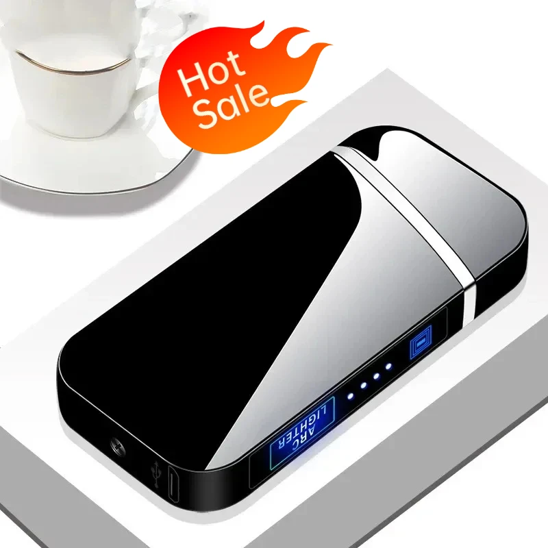 Электрическая USB-зажигалка с двумя дугами