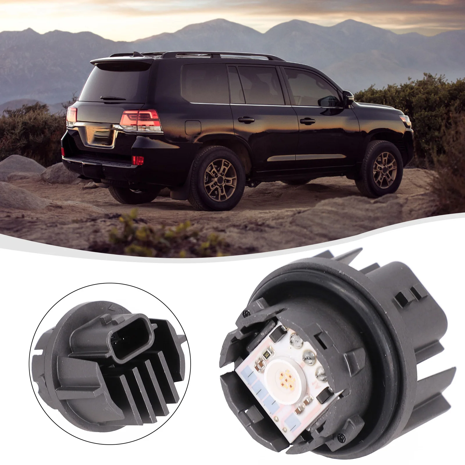 Автомобильный задний фонарь светодиодный модуль для Toyota Land Cruiser 2017-2022 гг.