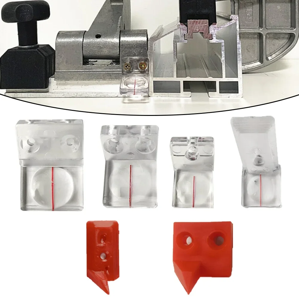 

Лупа для пилы, кромкооблицовочный станок, столярные изделия, деревообработка, без крепежных винтов, инструмент для позиционирования, красный цвет, красная линия, знак