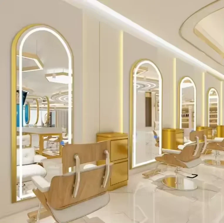 Заводская цена оптовая продажа большая полная длина золотой стиль мебель для