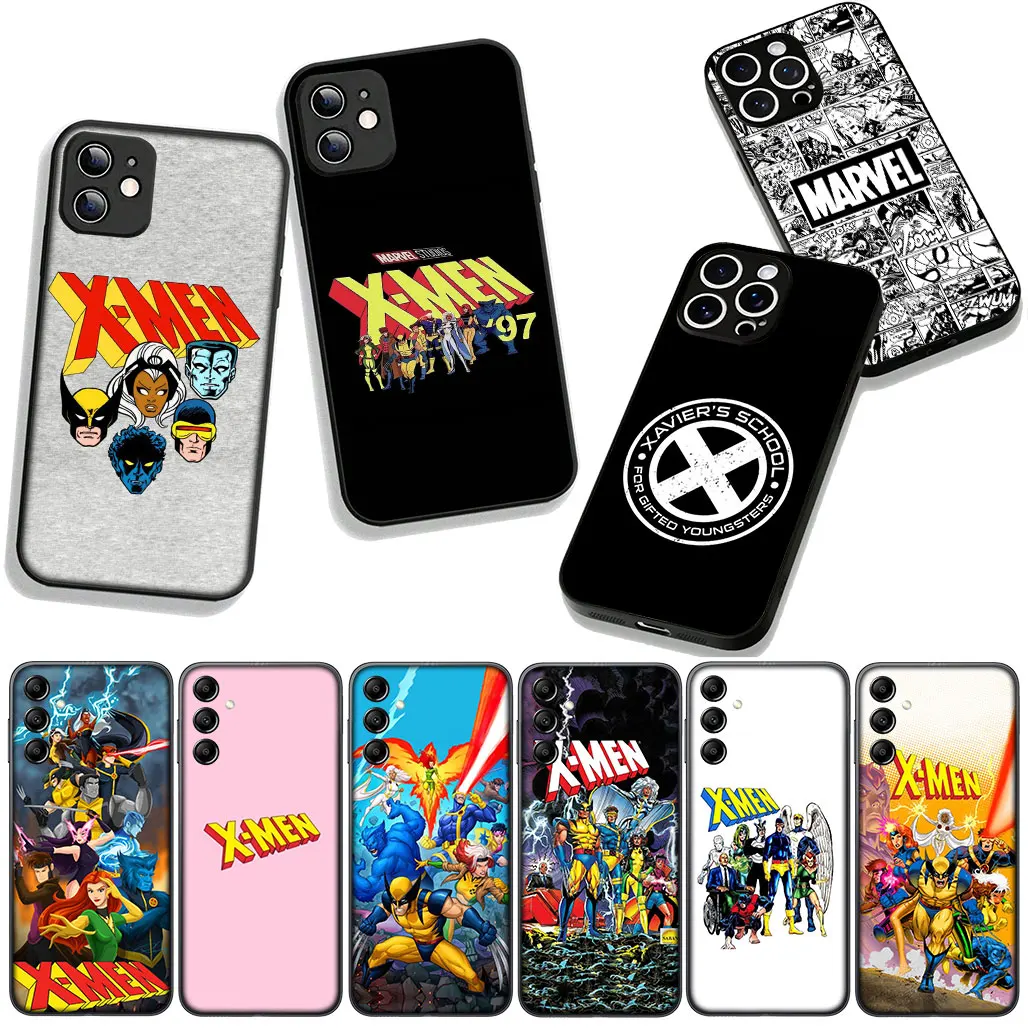 Фото Для Samsung Galaxy A12 A14 A31 A41 A50 A51 A6 A7 A70 A71 A72 A21S M06 M15 Note 20 9 8 10 Чехол Marvel X Men Xmen Wolverine №1
