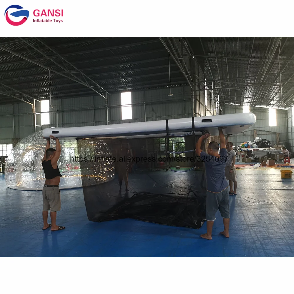 5x5x2 1 м индивидуальный мобильный надувной морской бассейн DWF материал Плавающий