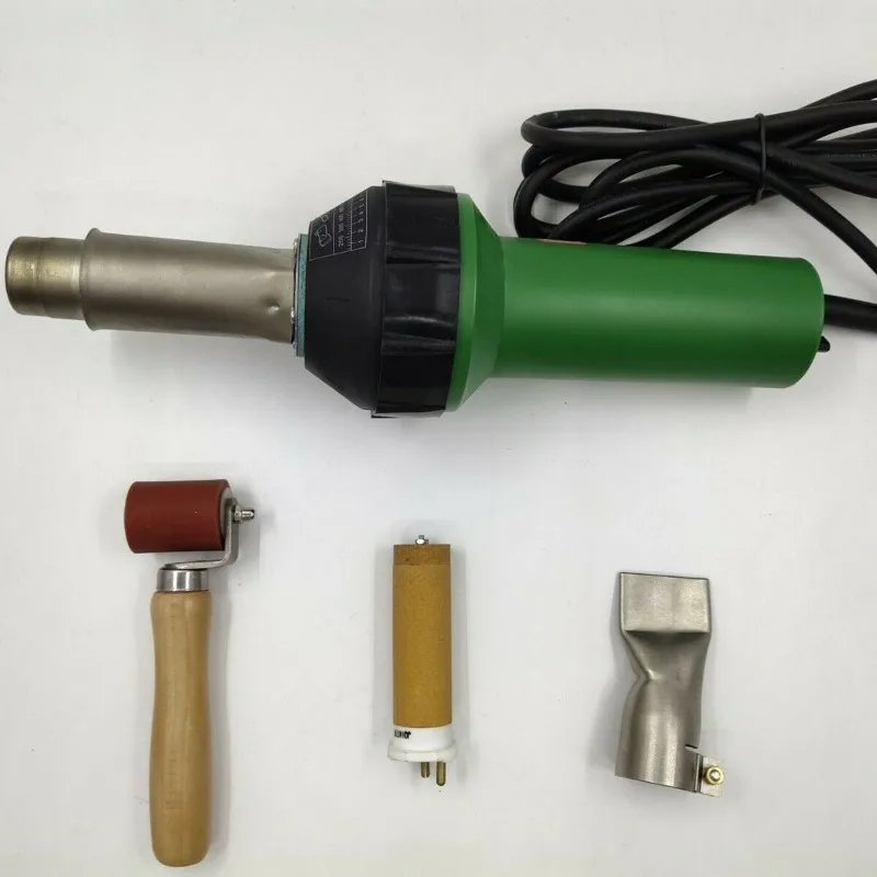 

Professional 1600W Hot Air Torch Plastic Welding Gun Welder with Heating Element Nozzle Pistol Heat Gun Plastic Welding Tool Kit