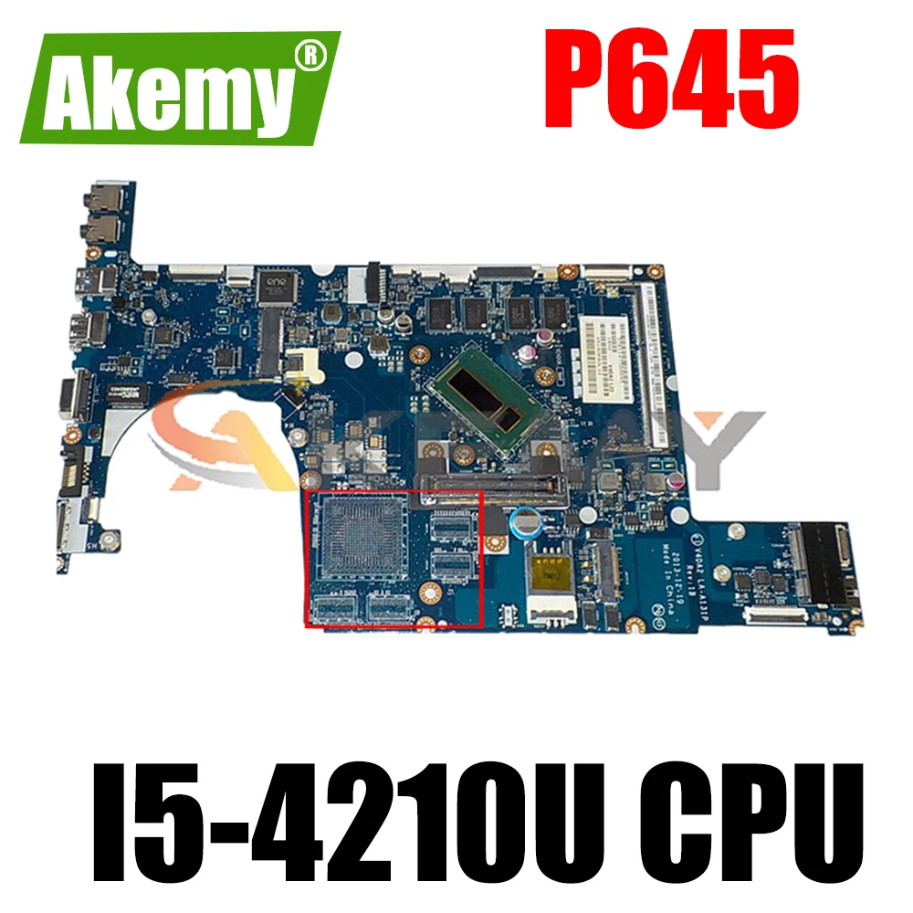 

AKEMY V4DA2 LA-A131P laptop motherboard For acer Travelmate P645 SR1EF I5-4210U Main Board FULL TESTES
