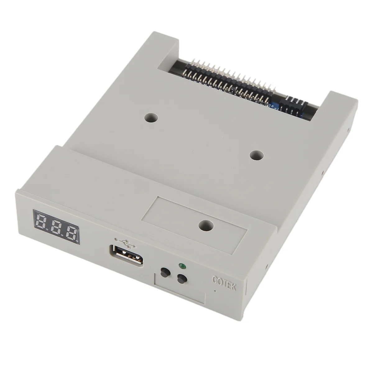 Фото AT41Version SFR1M44-U100K USB-эмулятор серого цвета 3,5 дюйма 1,44 МБ USB SSD-эмулятор дисковода для электронной клавиатуры для Windows №5