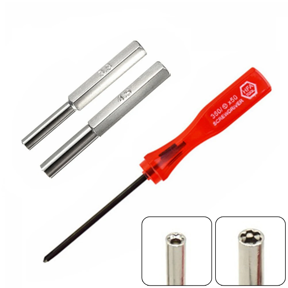 

Security Screwdriver Bit Set 3.8mm 4.5mm Y Screwdriver Tool For N64/SF-C/GB/NES Stainless Steel Precision Repair Tools