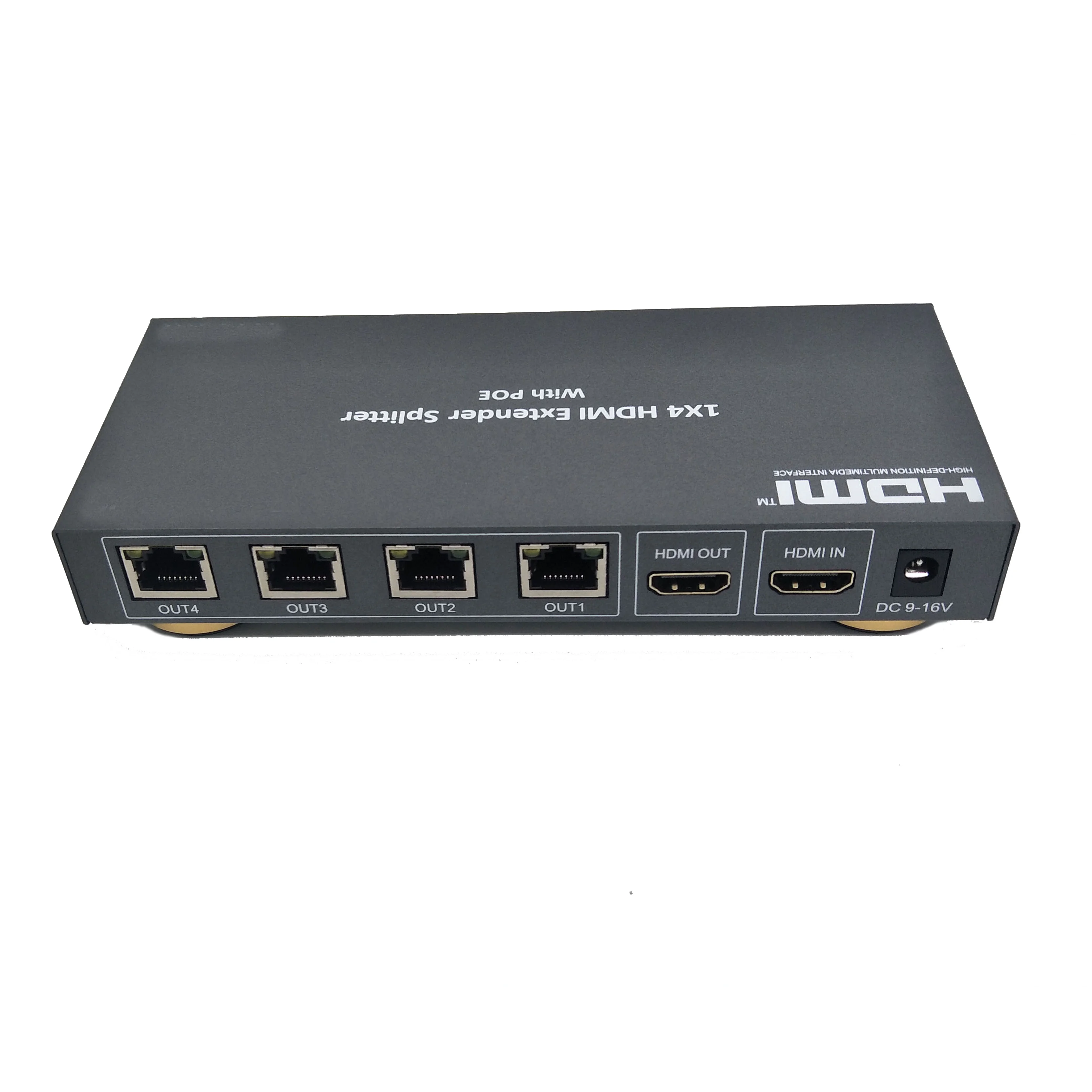 1: 4 разветвитель Ethernet RJ45 через один переключатель Cat 5e/6 до 50 метров Hdmi с поддержкой