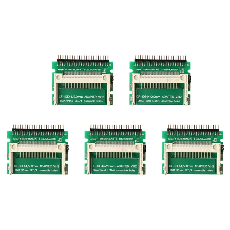 

New 5X Pin-Bare Laptop 44-Pin Male IDE To CF Card Adapter