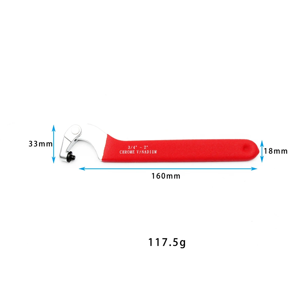 

Durable Spanner Wrench Pin Diving Maintenance Service Red Removal Tool
