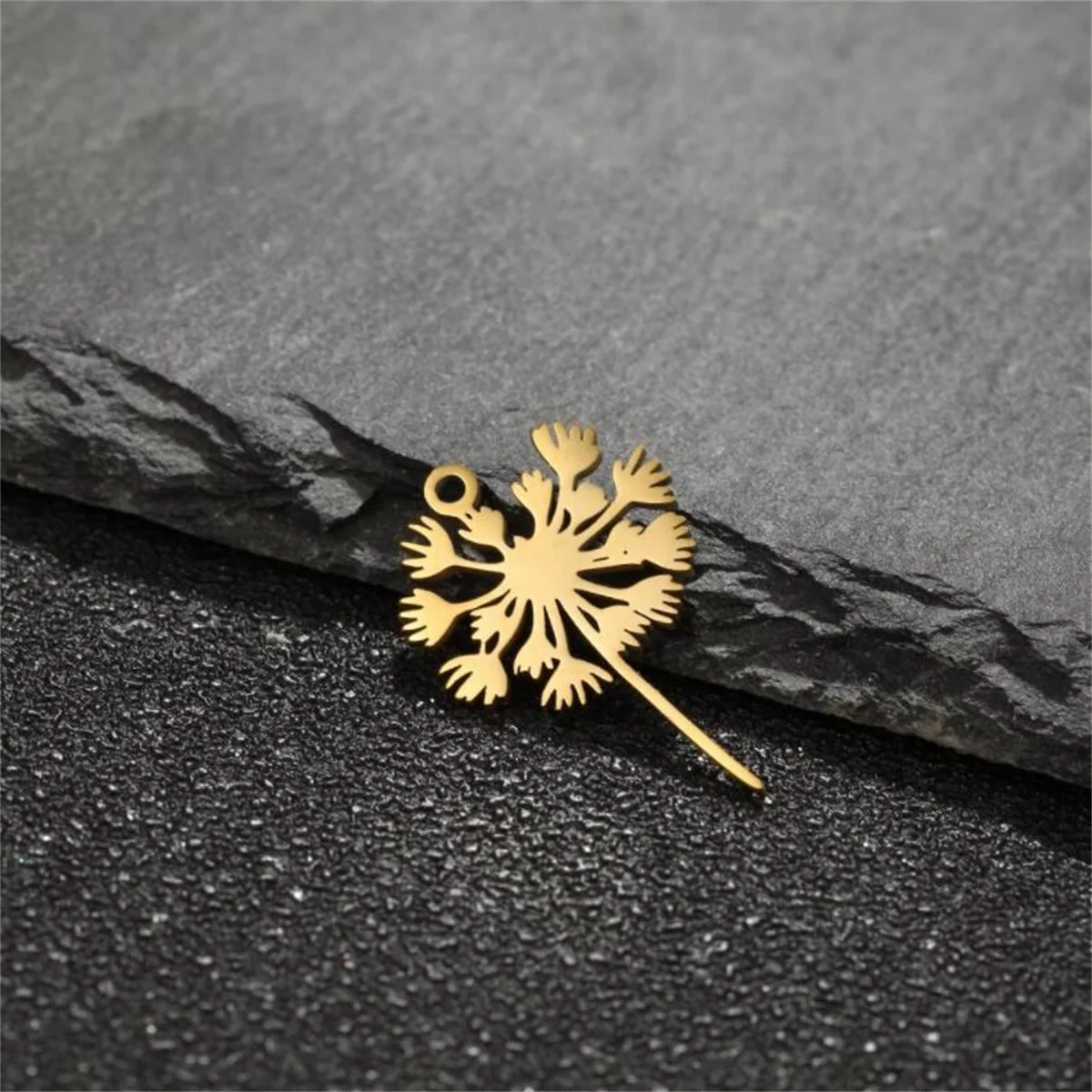 Висячие серьги с цветком одуванчика для девочек идеи рождественских подарков