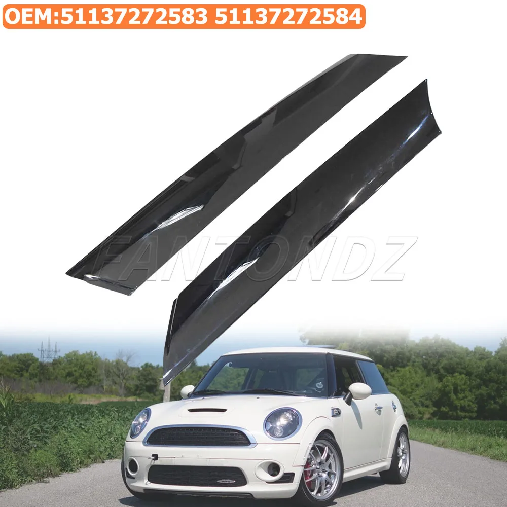 

Накладка на стойку лобового стекла, молдинговая крышка для Mini Cooper R55 R56 R57 07-15, боковая молдинга лобового стекла 51137272583 51137272584
