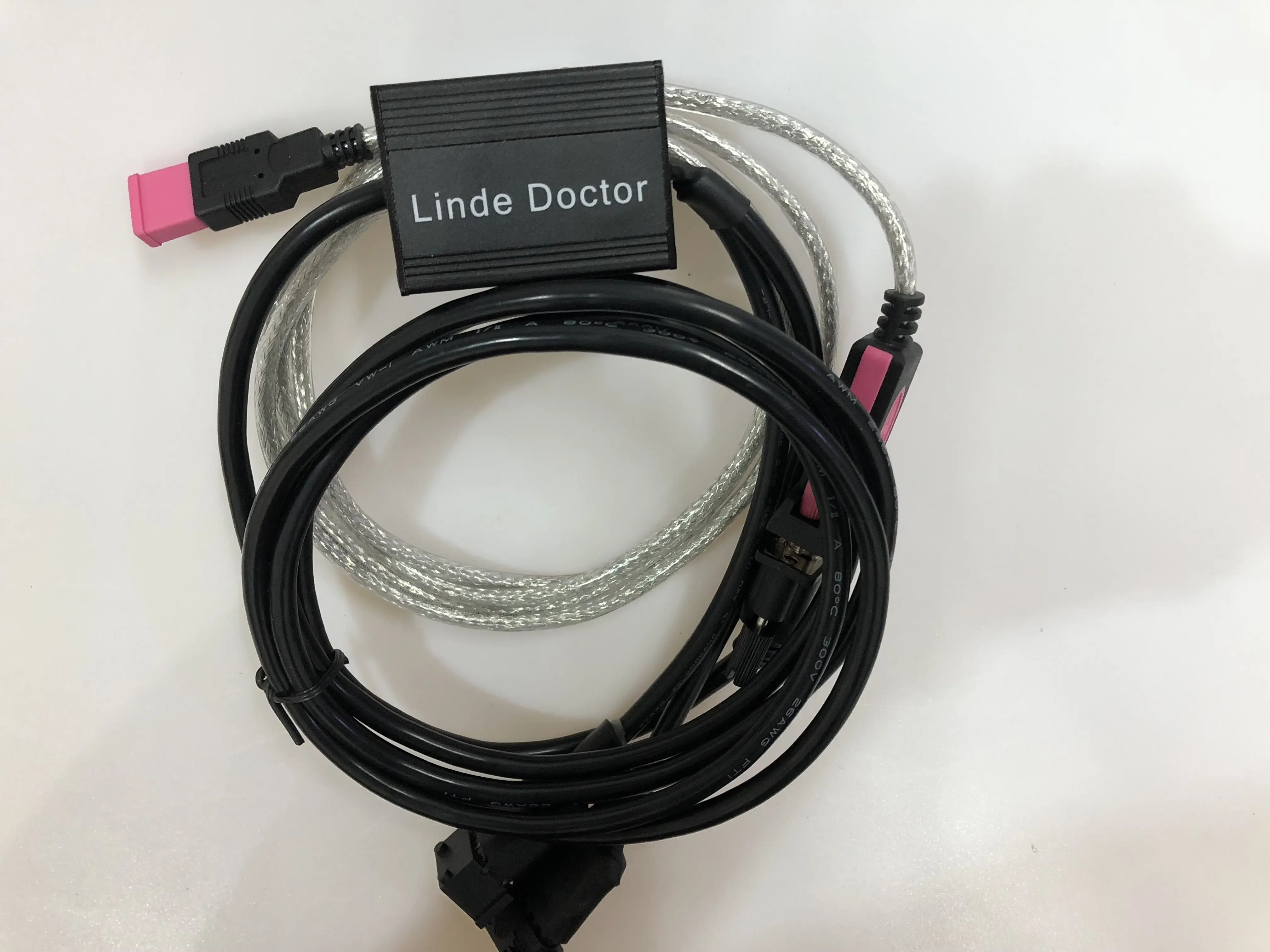 Фото Диагностический кабель Linde Doctor RS232 PORT USB для программного обеспечения, предназначенного для диагностики погрузчиков Linde. №1