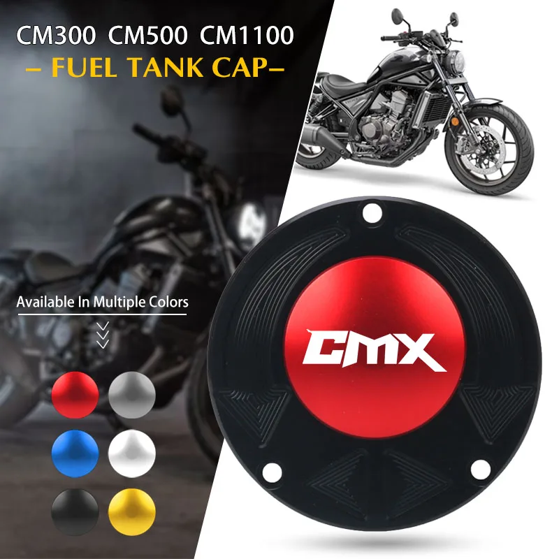 Аксессуары для мотоциклов HONDA REBEL CM300 CM500 CM1100 CMX 300 500 1100 CNC крышка топливного бака
