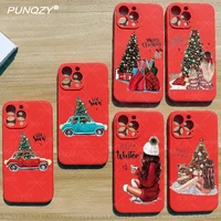 punqzy cute mama of girl boy and mom phone case for samsung galaxy s22 s21 s20fe s10 a52 a72 5g a50 a70 a51 soft tpu shell cover