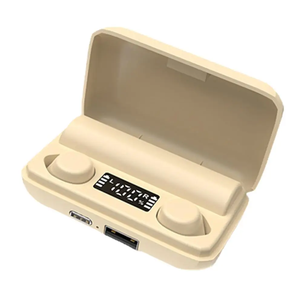 

New Tws Small Edamame Bluetooth Headset Mini Invisible Small Binaural Sleep Headphones Super Long Battery Life Earbuds